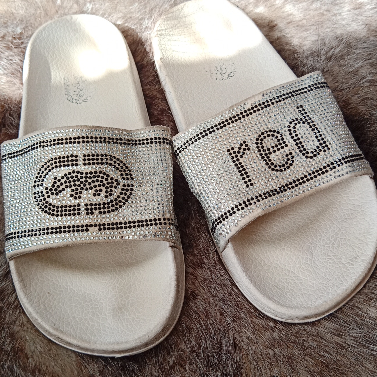 Red Ecko Flip Flops